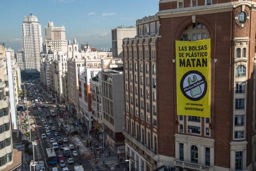 Acción Día Sin Bolsas de Plásticos