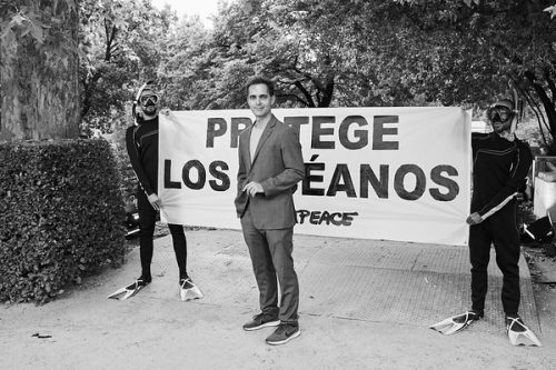 Pedro Alonso y Manolo Caro se unen a Greenpeace