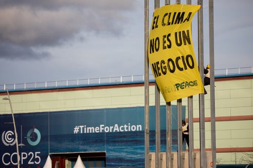 Acción recta final COP25
