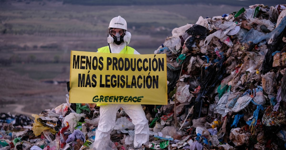 Antecedente Pavimentación Vegetales Informe: “La crisis de la comodidad. Las corporaciones detrás de la marea  de contaminación por plásticos” | Greenpeace España - ES | Greenpeace España