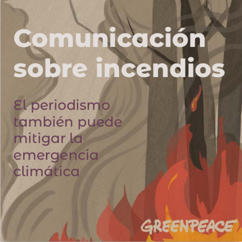 Comunicar sobre incendios forestales