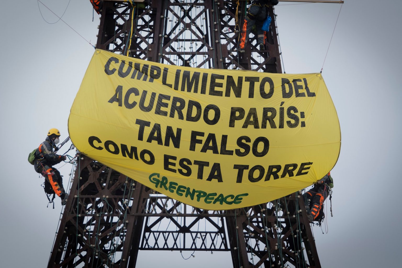 ¡ACCIÓN! El cumplimiento del Acuerdo de París es tan falso como esta