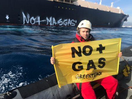 Acción contra el gas