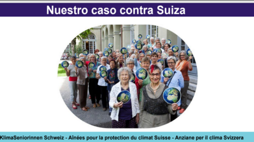 KlimaSeniorinnen, más de 2.000 mujeres suizas de más e 65 años que luchan contra el cambio climático