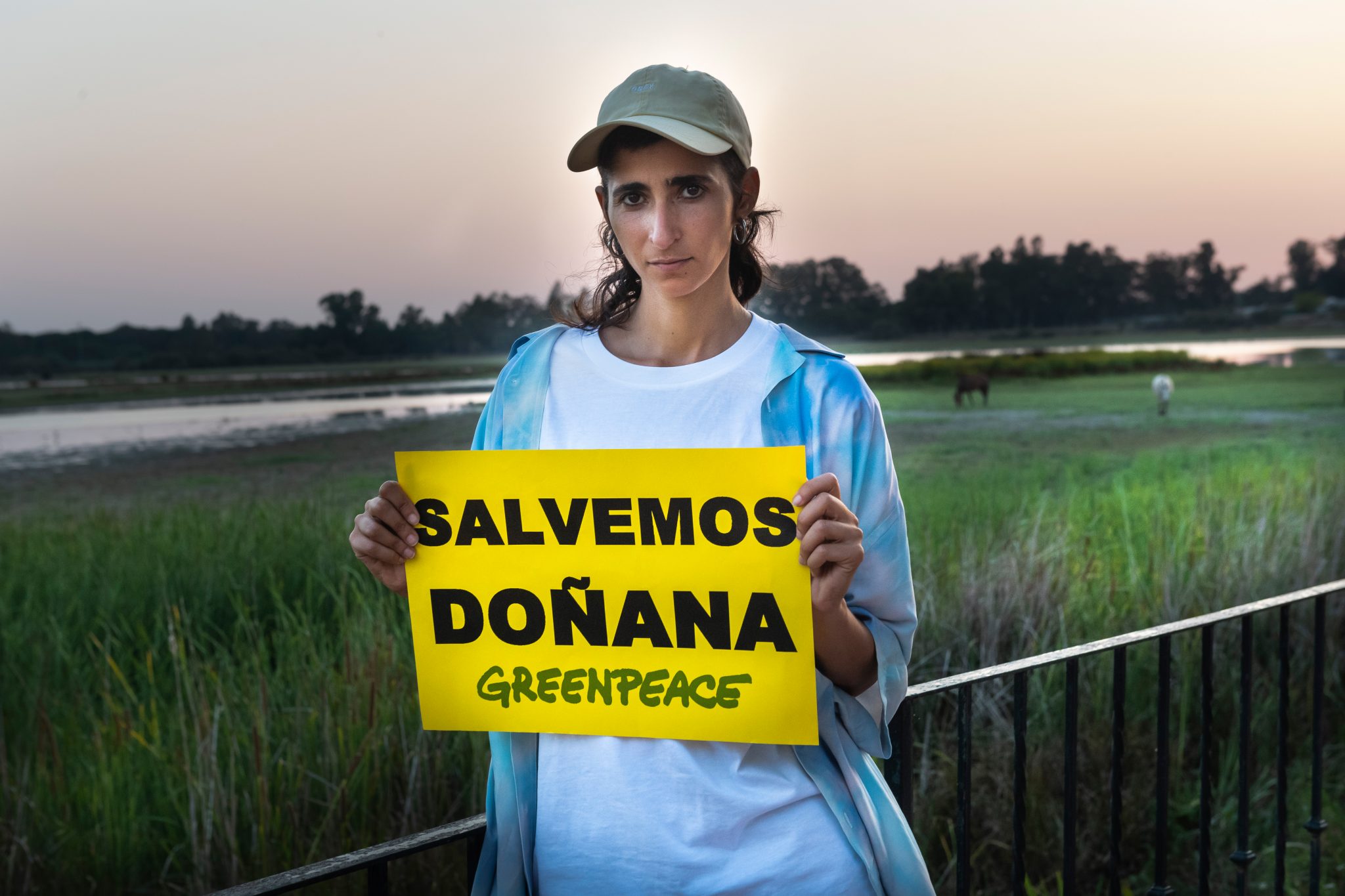 Alba Flores Visita Doñana Con Greenpeace Es Greenpeace España