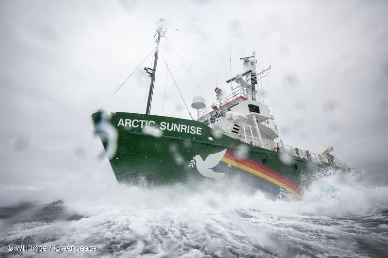 Greenpeace zarpará rumbo a Gaza junto a la Global Sumud Flotilla