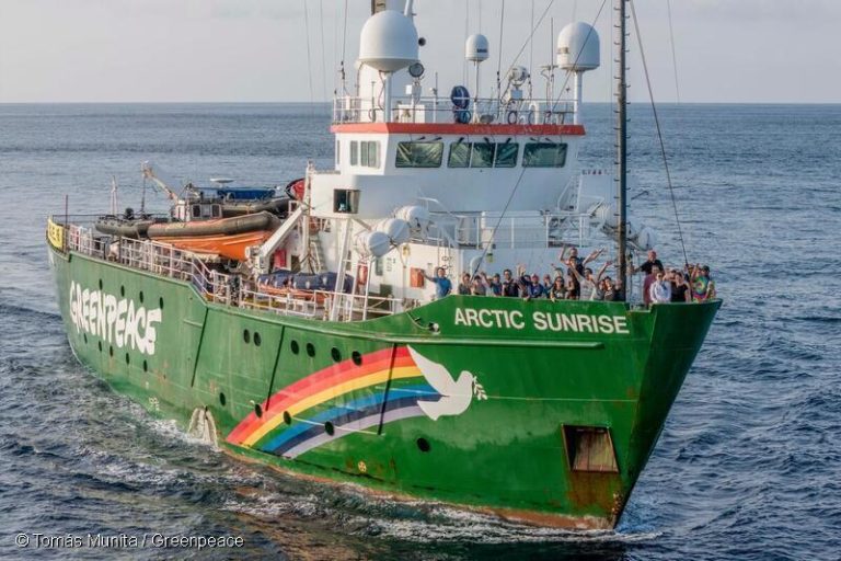 Greenpeace zarpará rumbo a Gaza junto a la Global Sumud Flotilla