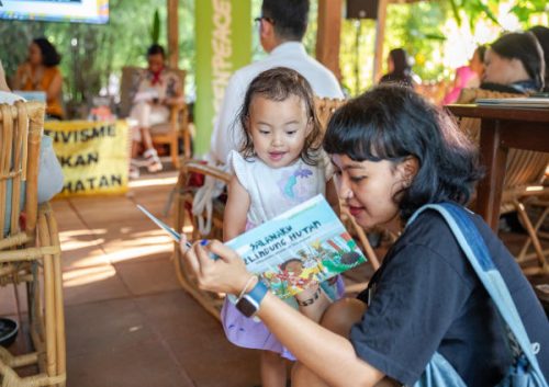 Book Launch at UWRF in Bali